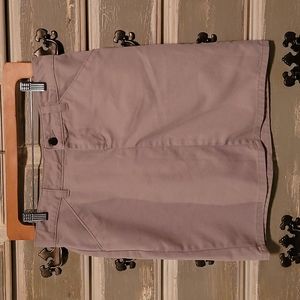 Dickies women's khaki skirt